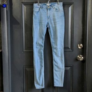 Light Blue High-Rise H&M Jeans